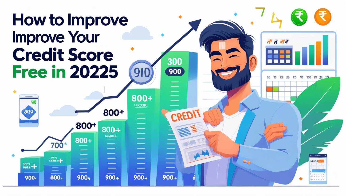 Credit Score kaise sudhaarein free me