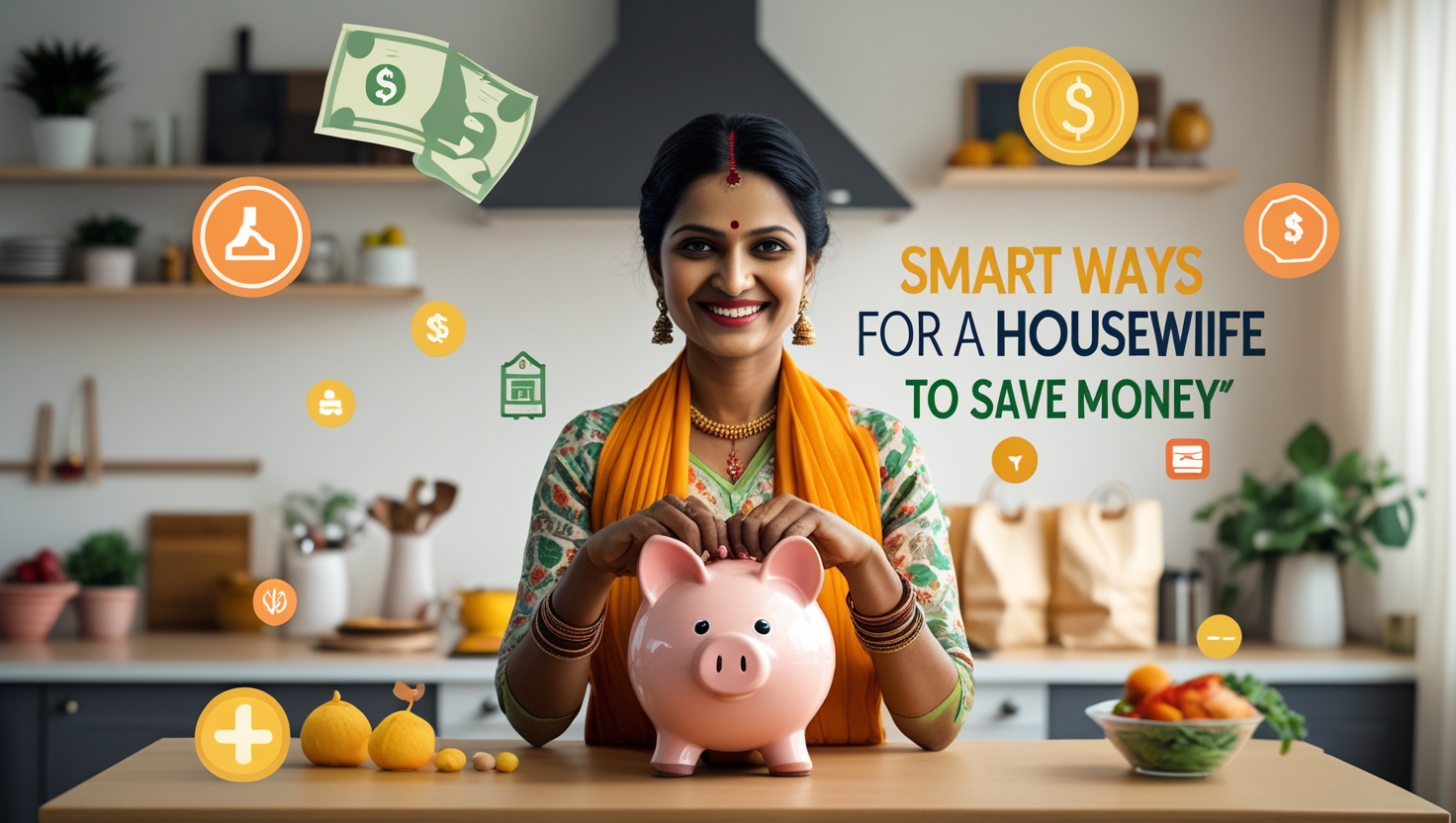 Smart Ways for a Housewife to Save Money : घर बैठे बचत के ये 7 आसान और असरदार तरीके!